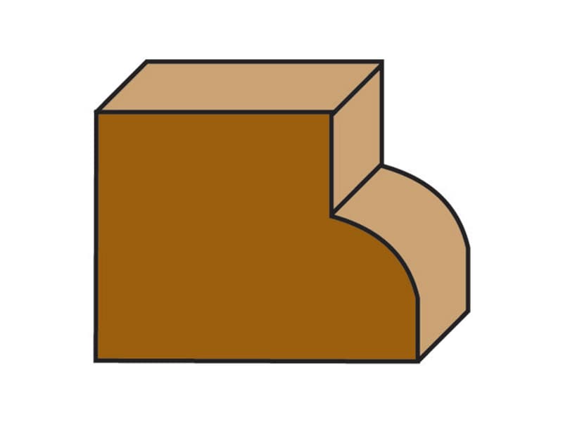 Hw radius bits with ball bearing guide z=2 схема