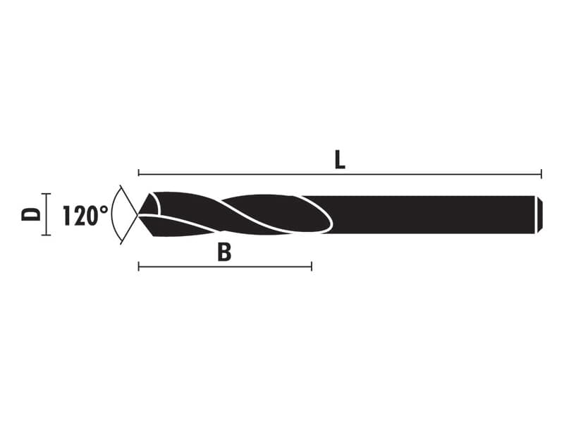 Vhw twist drills z=2 schema