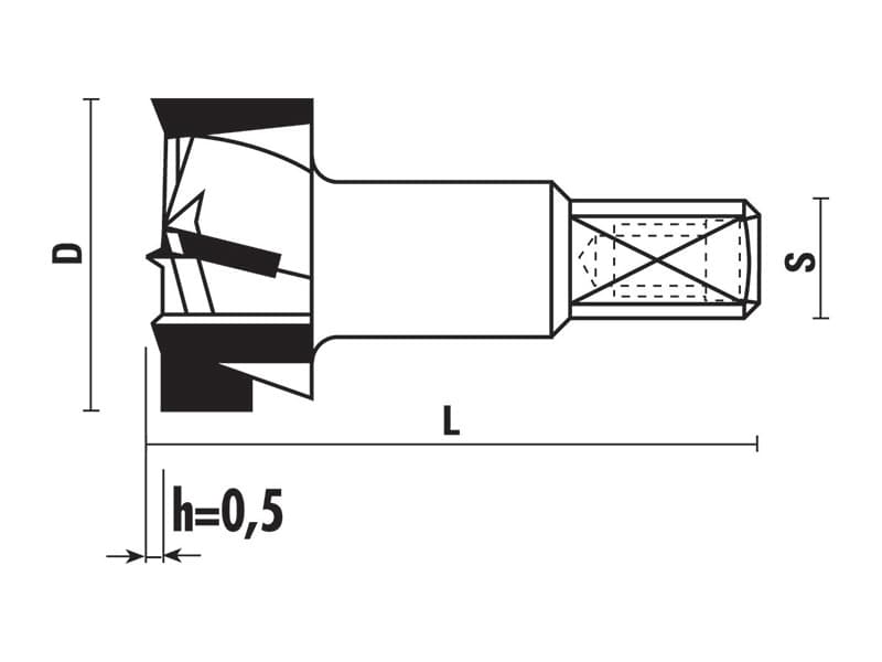 Hw hinge boring bits z=3+3 schema