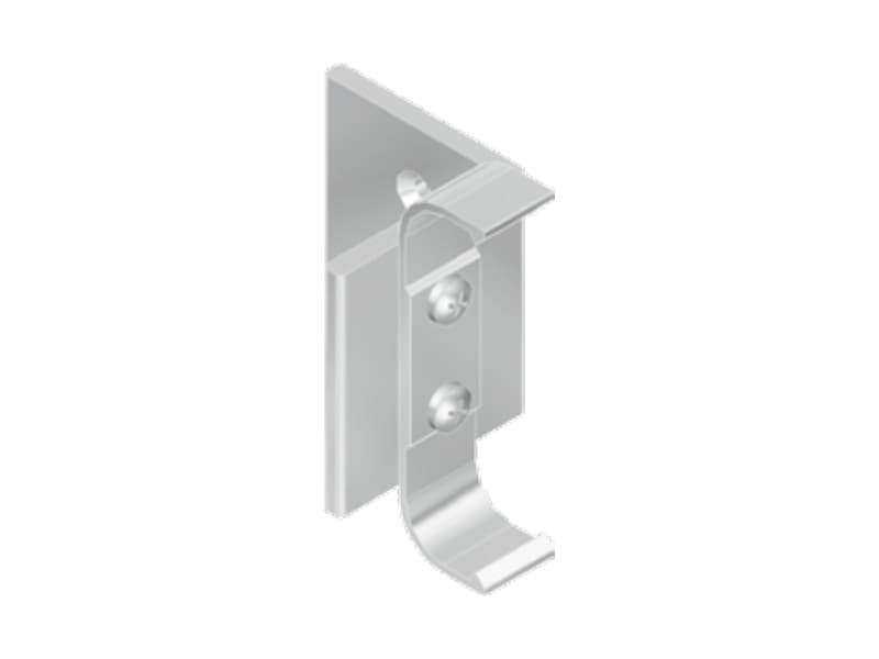 Mounting clips with plate for under front profile - C main image