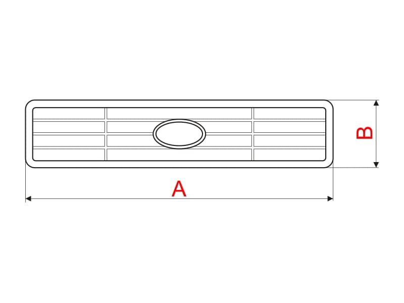 Rectangular ventilation grid schema