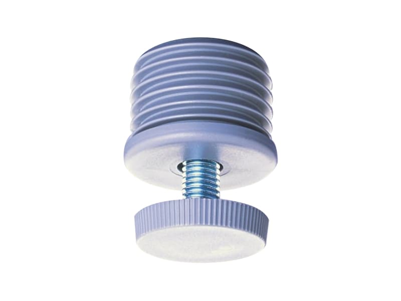 Adjustable PVC plug for round profile 40mm main image