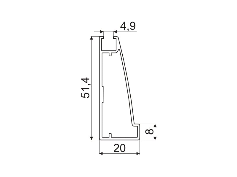 Frame profile A3 schema