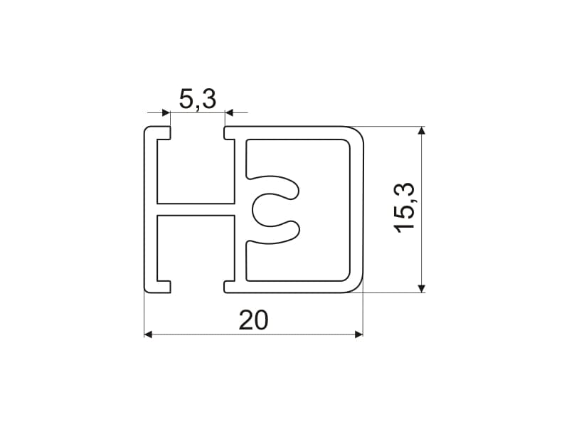 Frame profile P1 schema