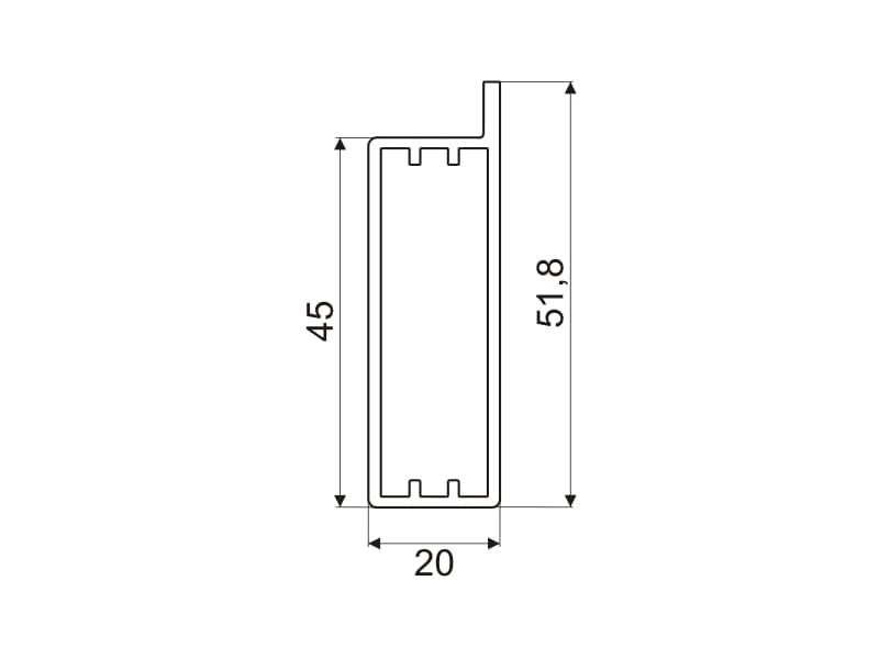 Frame profile Z21 schema