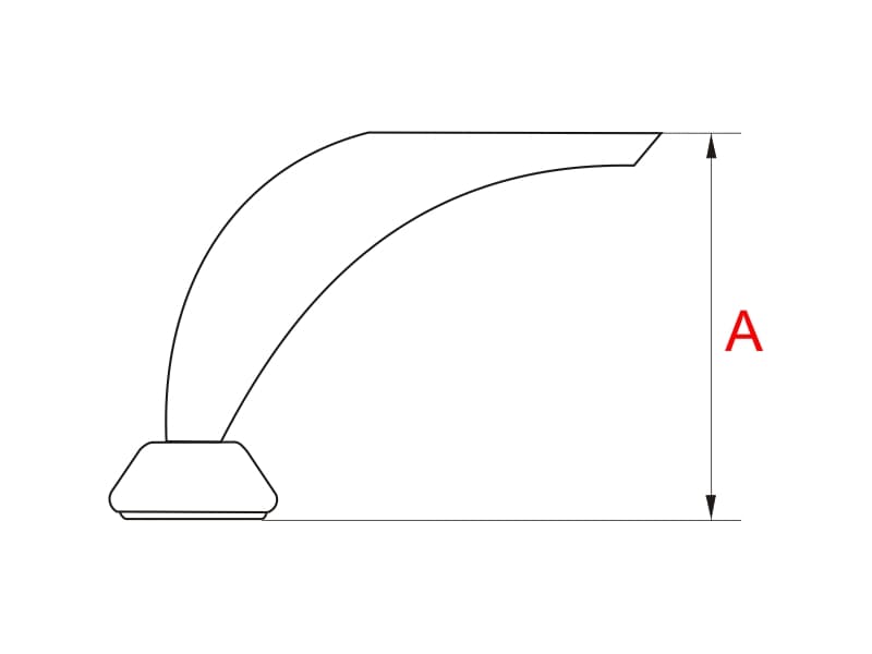 Furniture leg A330 schema
