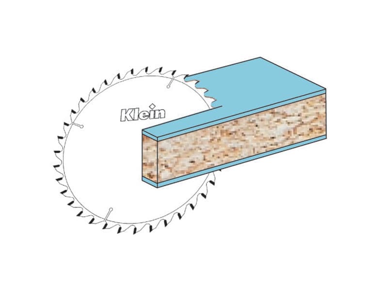 Hw trimming and sizing saw blades schema