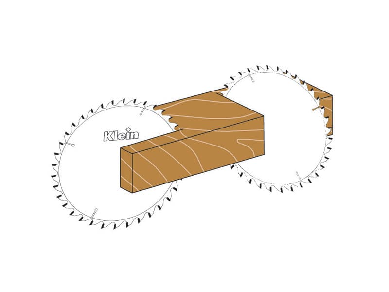 Hw grooving saw blades schema