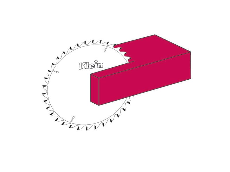 Hw "dry" or "quattro" saw blades schema