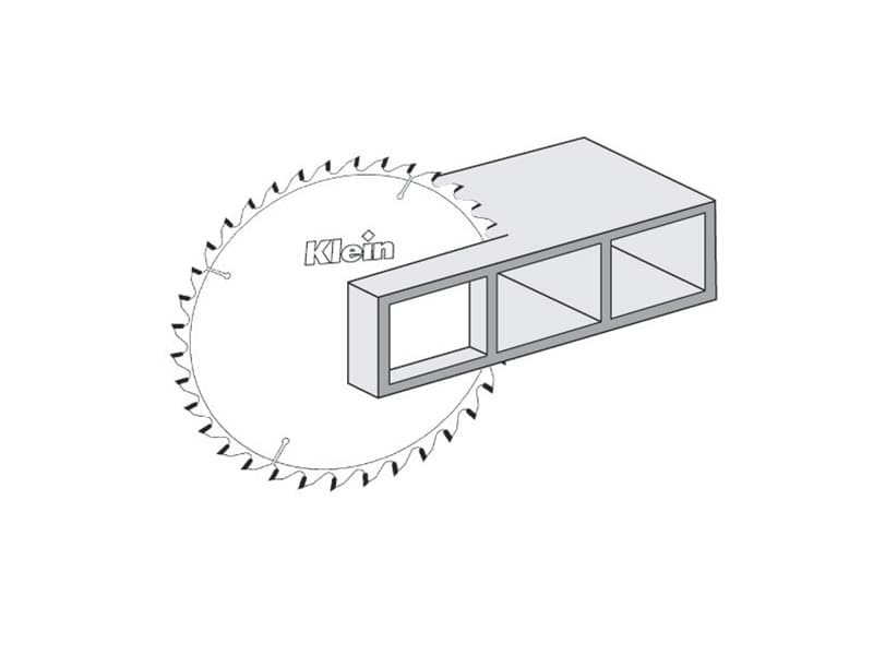 Hw "dry" or "quattro" saw blades schema