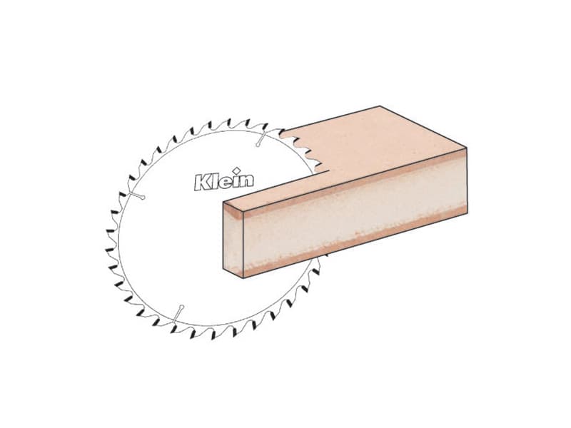 Hw saw blades for “sandwich” panels schema