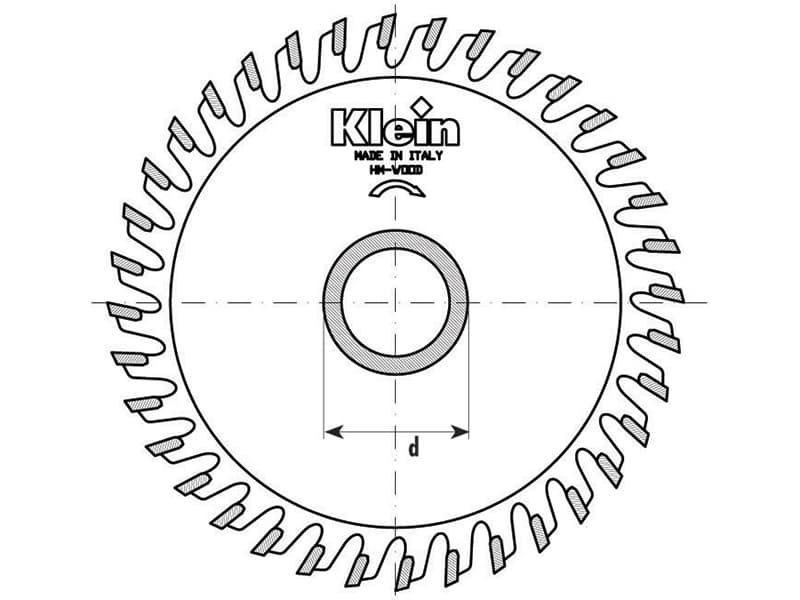 Reduction rings for sawblades schema
