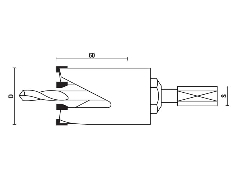 Hw hole saws schema