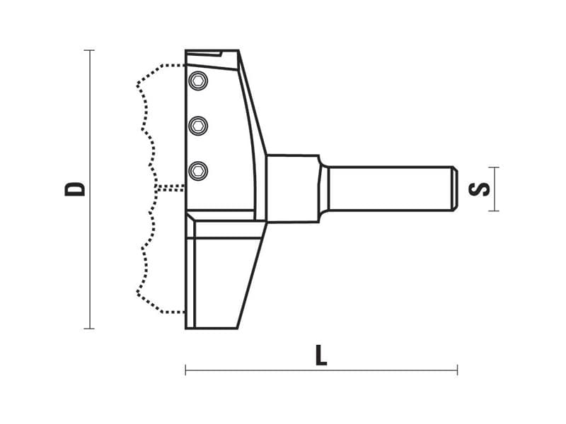 Router bits for decorative rosettes z=2 схема