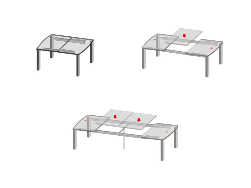 Table slide, A synchronous, CLASSIC C-T3 schema