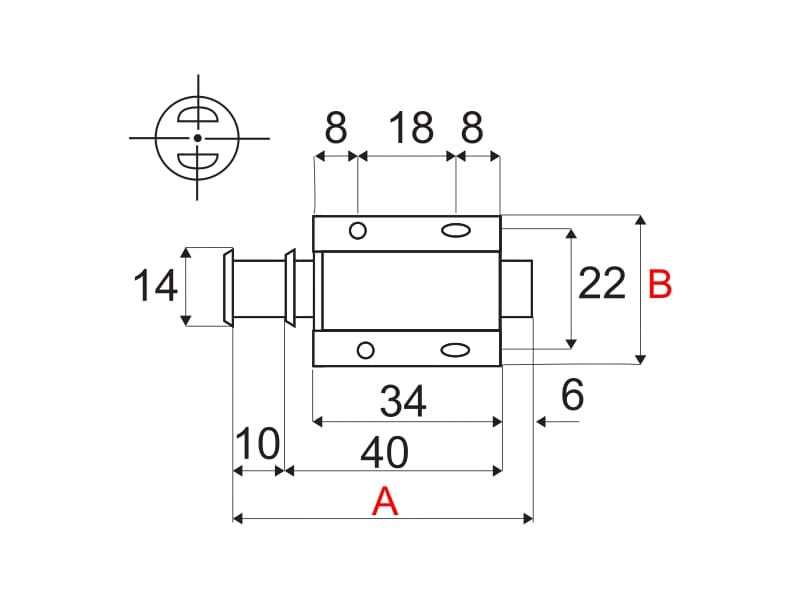 Magnetic touch - single schema