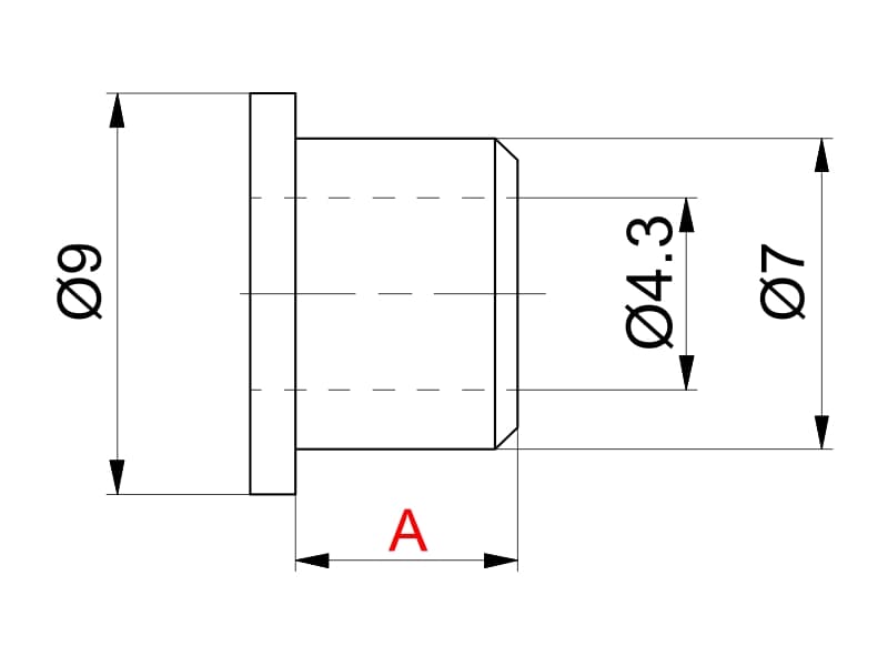 Sleeve for glass schema