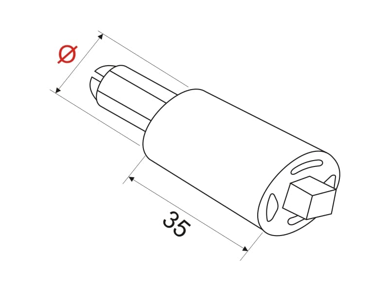 Connector for side extension, HARN schema