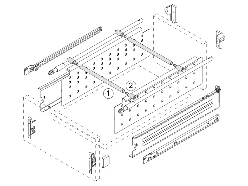 Connector for side extension, HARN schema