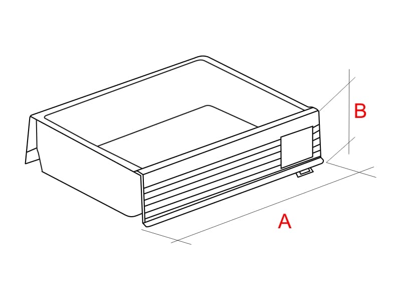UNIVERSAL PLUS system rolling wheel drawer, JUPAL schema