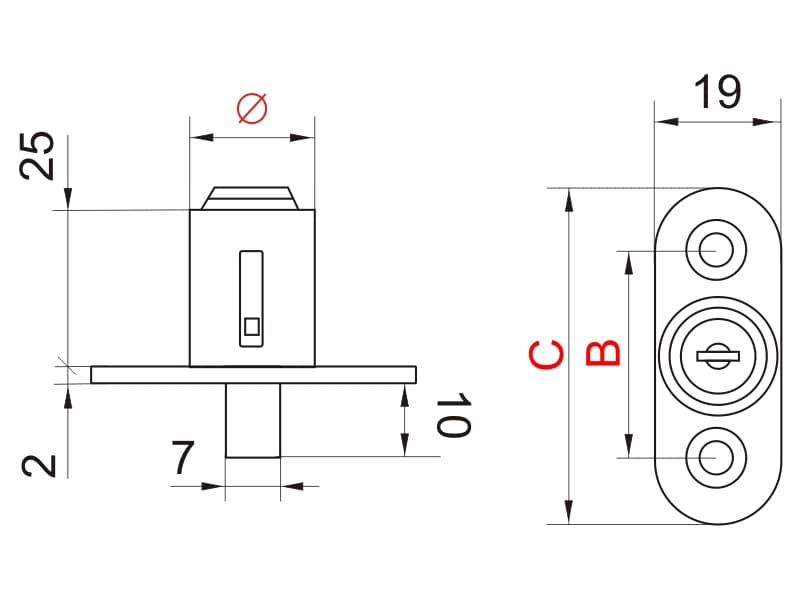 Push lock X-1003 schema