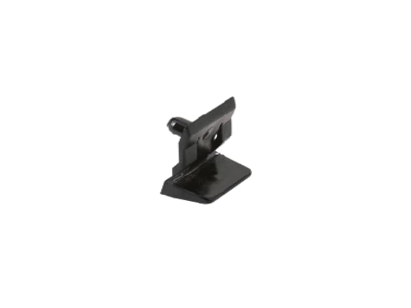 Glass shelf support with flexible retainer main image