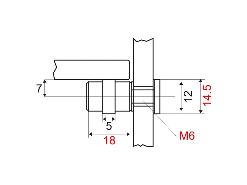 Shelf support - single schema