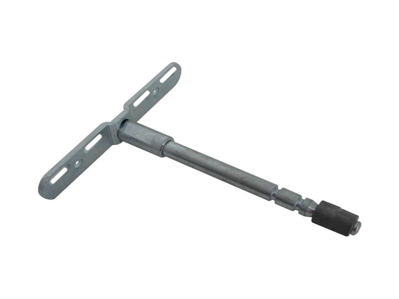Shelf support for 25mm, concealed mounting, with plate, MN112, 3D main image
