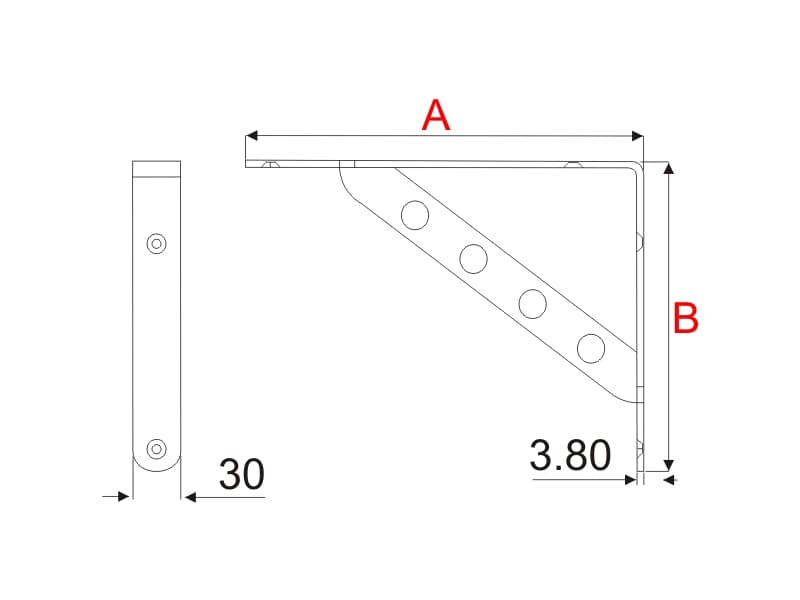 Shelf support ALFA schema