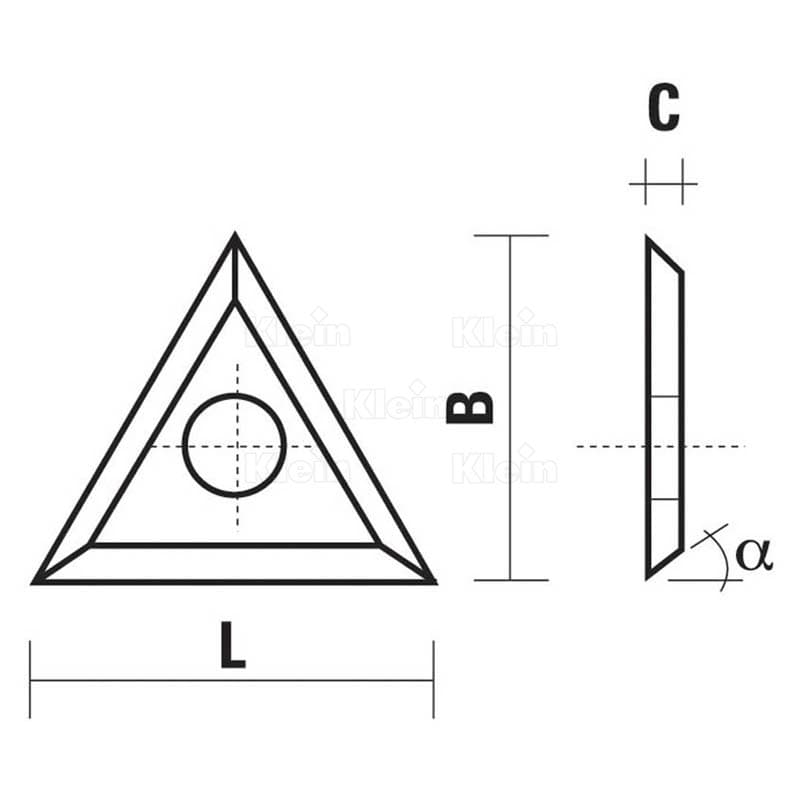 Hw standard reversible knives schema