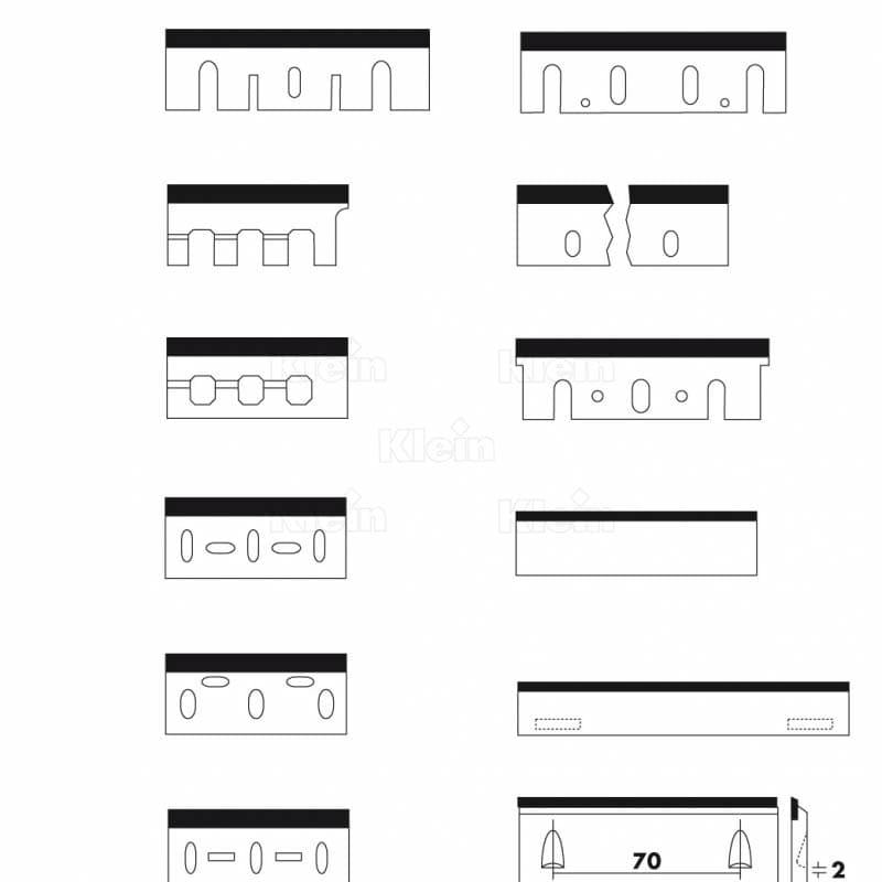 Knives for portable planers main image