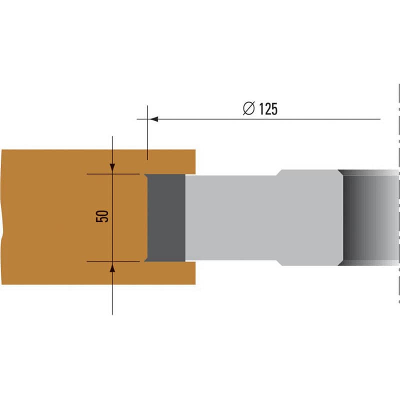 Hw cutterhead with reversible straight knives and spurs schema
