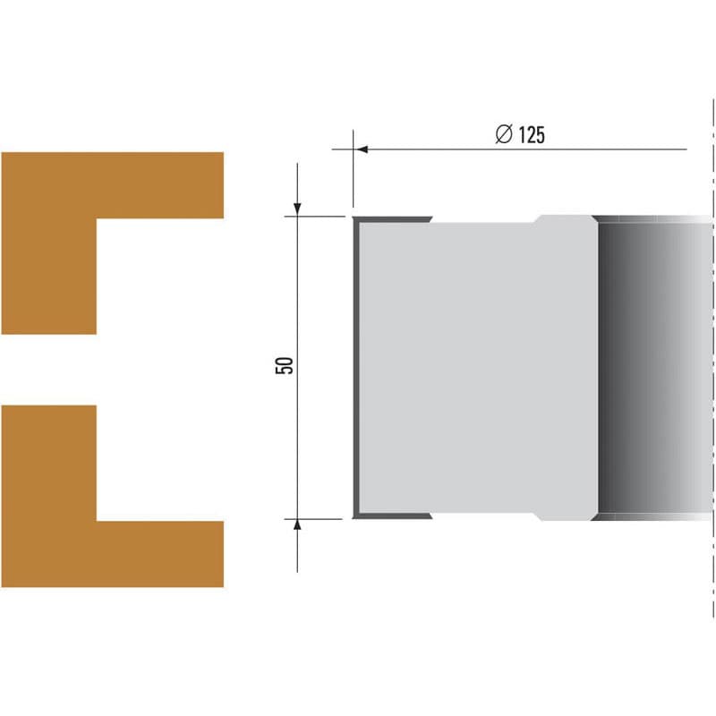 Hw cutterhead with reversible straight knives and spurs schema