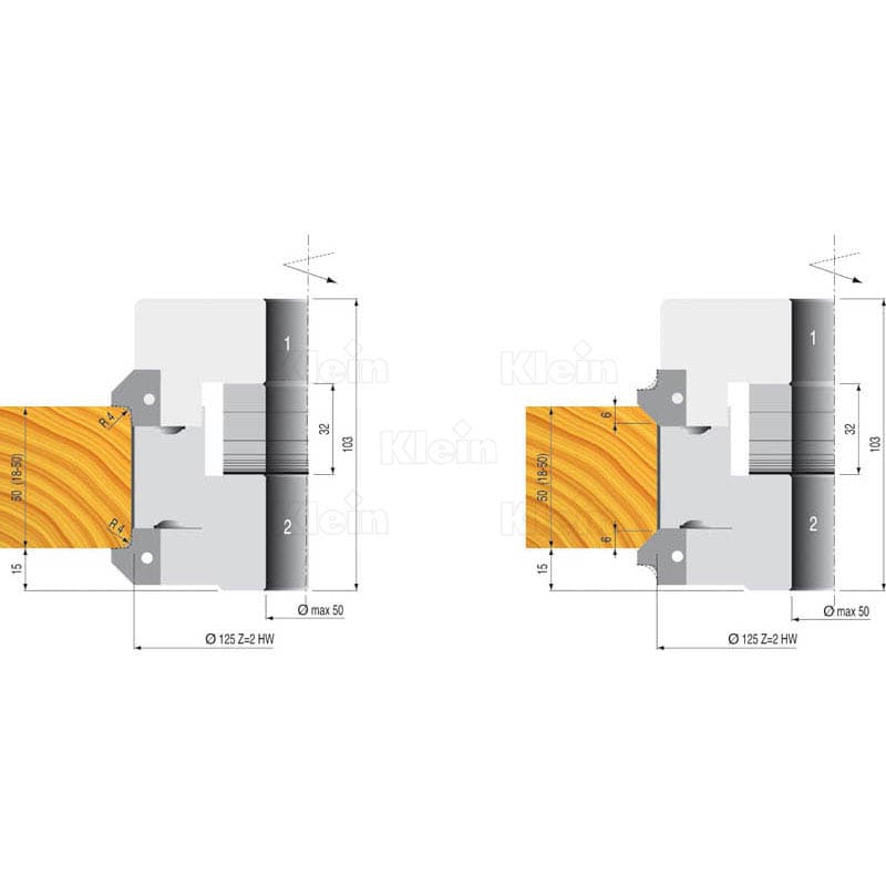 Hw tooling set for rounding and chamfering schema
