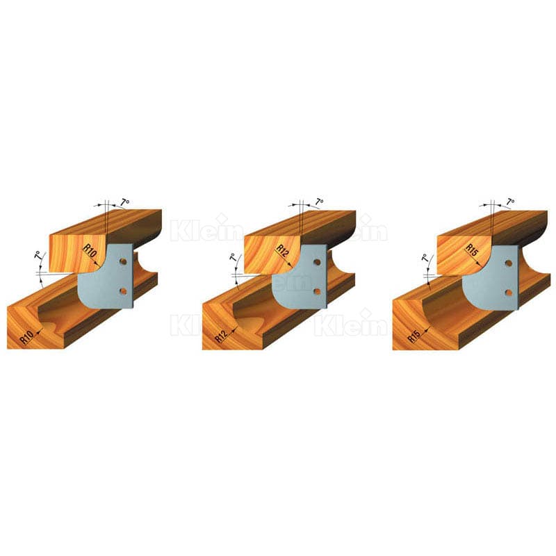 Hw tooling set for concave and convex quarter rounds схема
