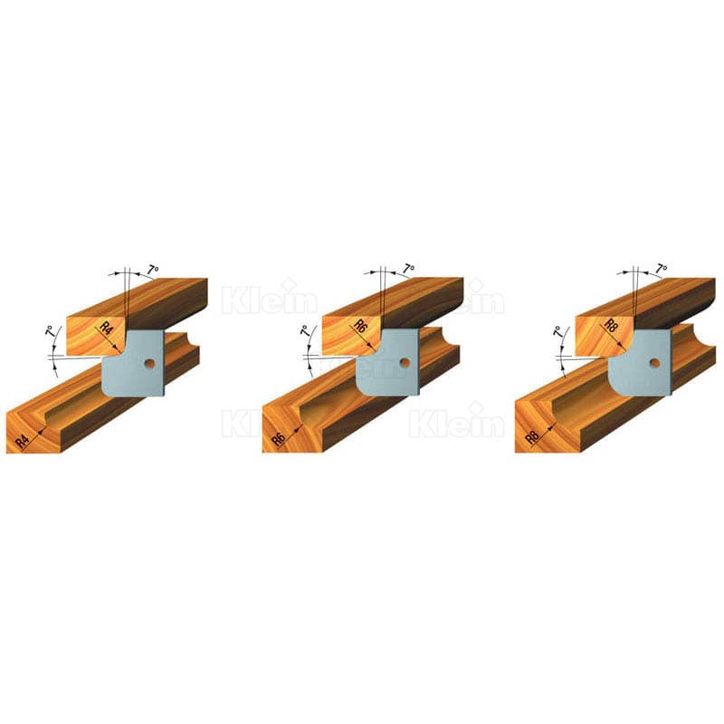 Hw tooling set for concave and convex quarter rounds схема