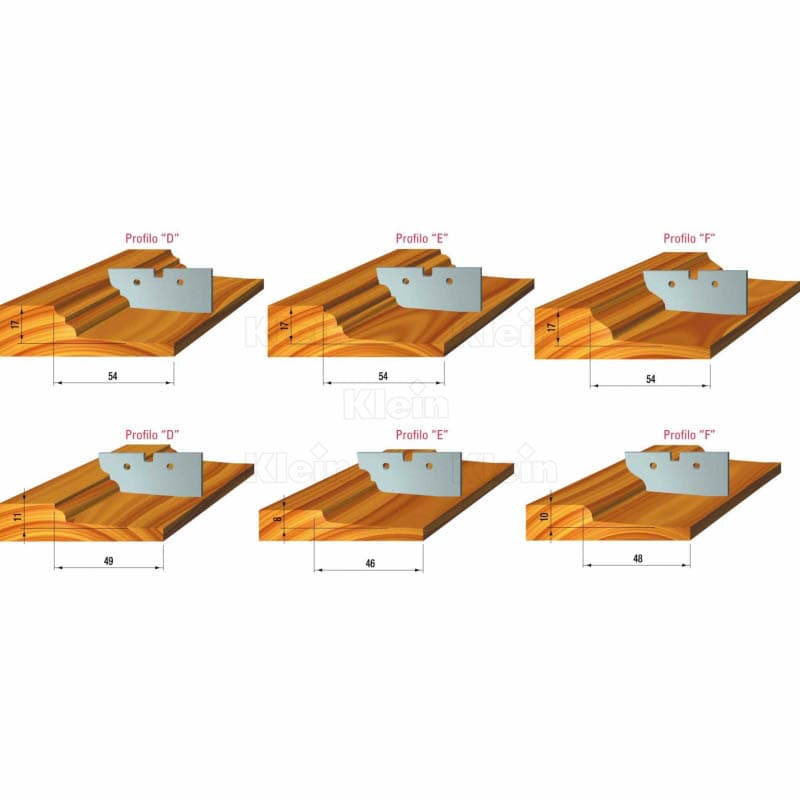 Hw panel raising set with six profiles schema
