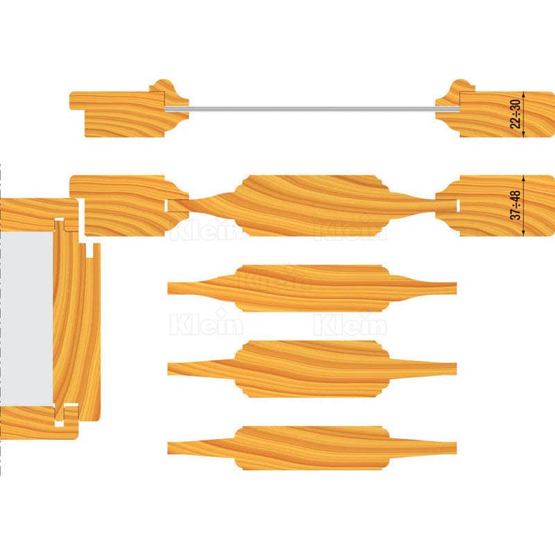 Hw tooling set for profiles and counterprofiles schema