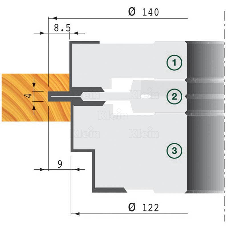 Tongue and groove tooling set schema