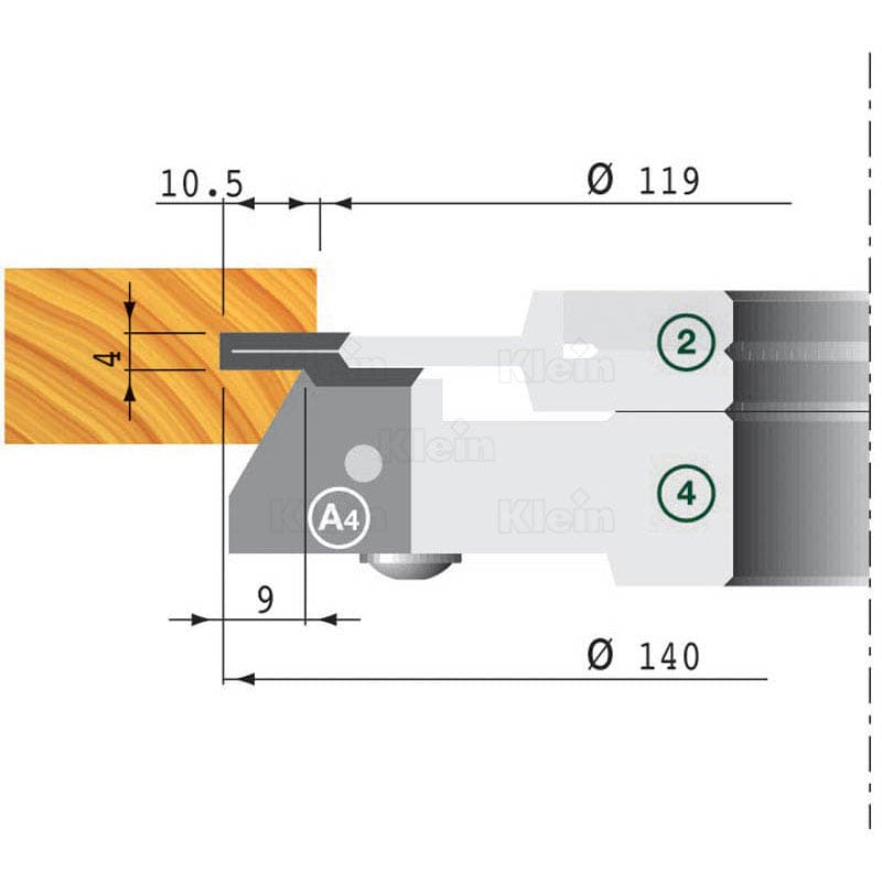 Tongue and groove tooling set schema