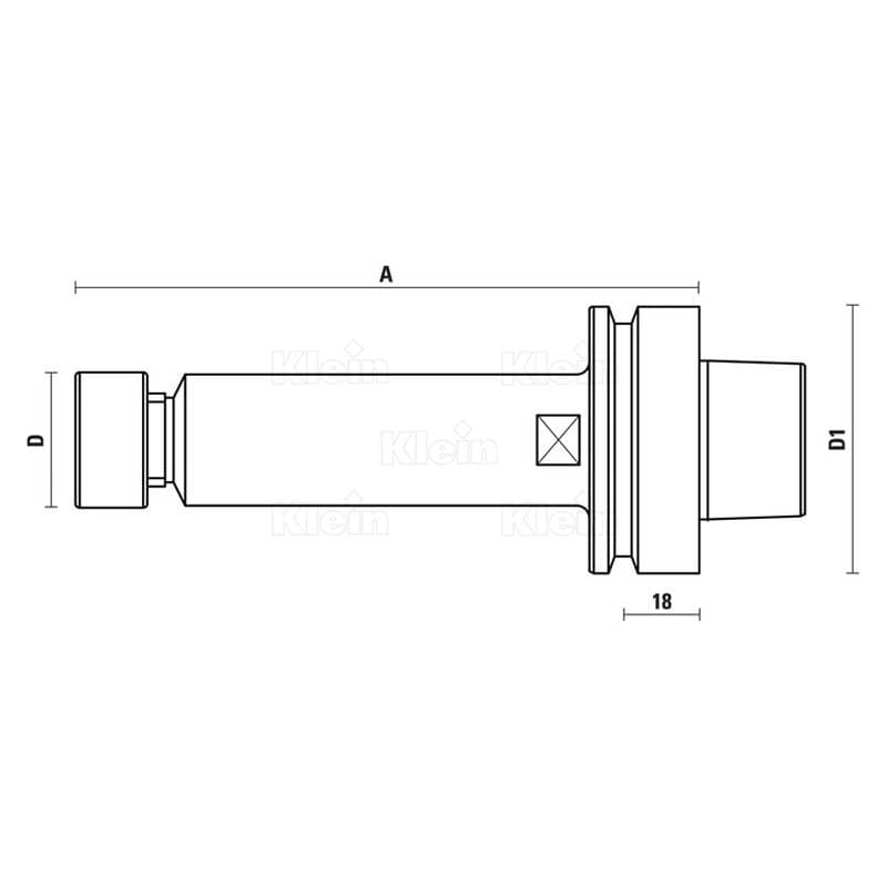 Collet chucks hsk63f er16 - g 2.5 balancing schema