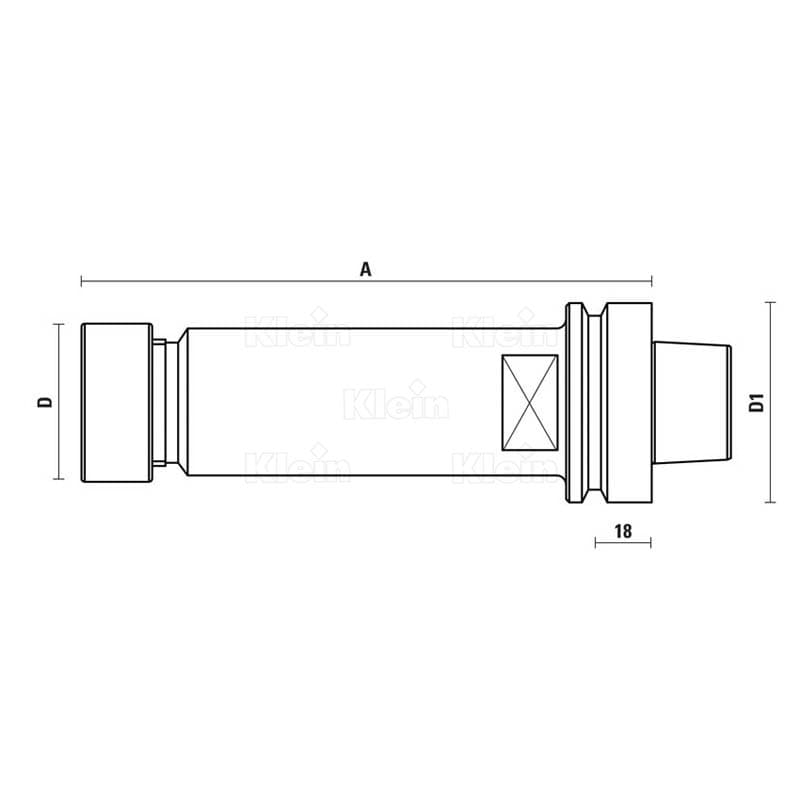 Collet chucks hsk63f er32 - g 2.5 balancing schema