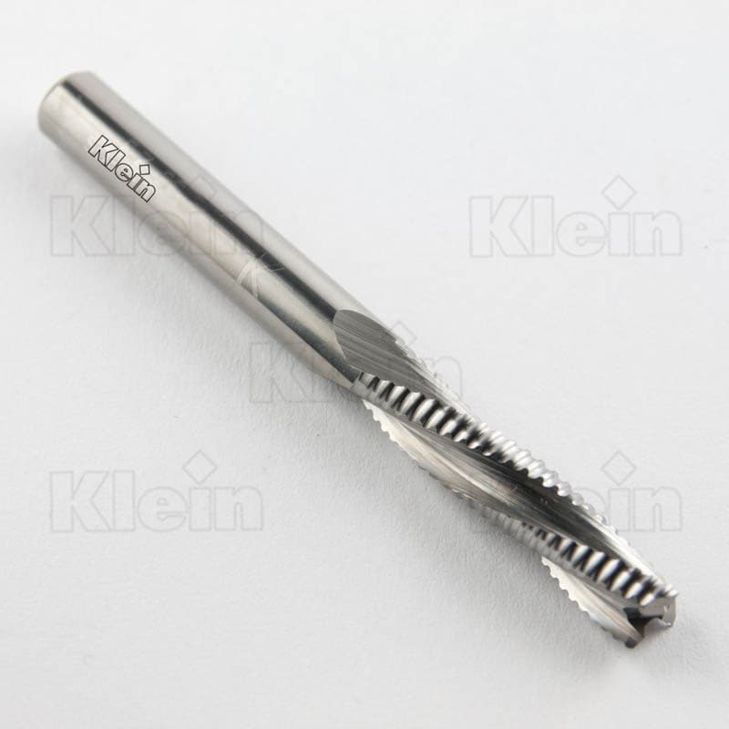 Solid carbide spiral cutters, roughing style z=3 (lh rot.) снимка