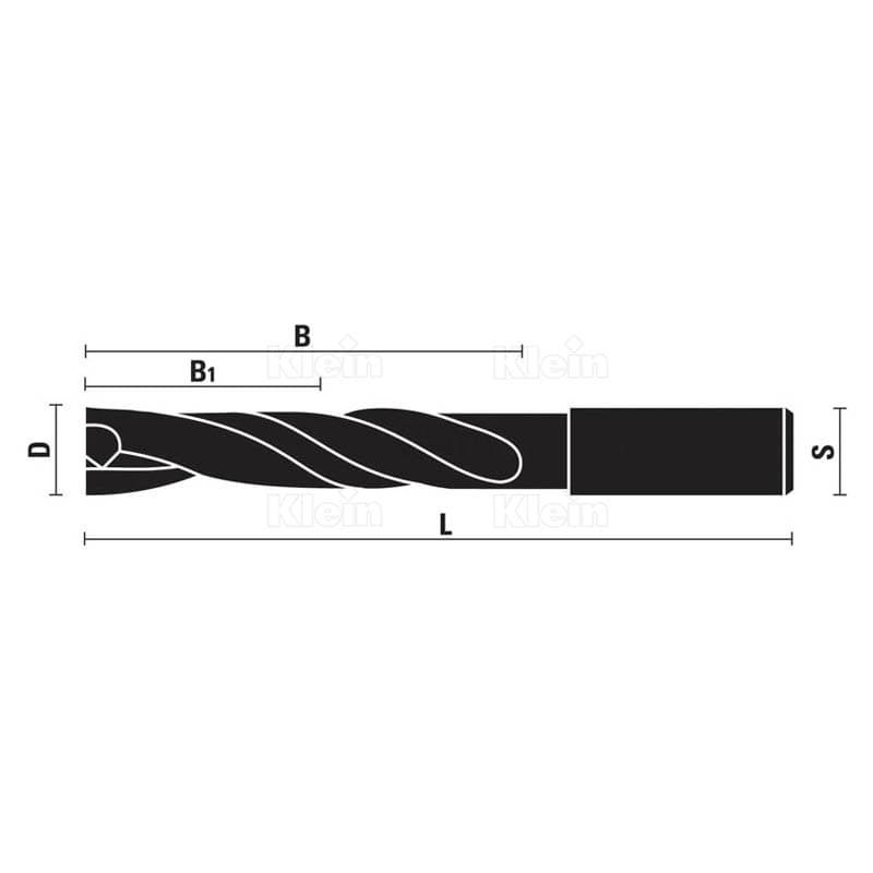 Solid carbide spiral cutters z=3 for locks schema
