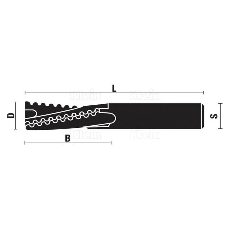 Solid carbide spiral cutters, roughing style z=2 schema