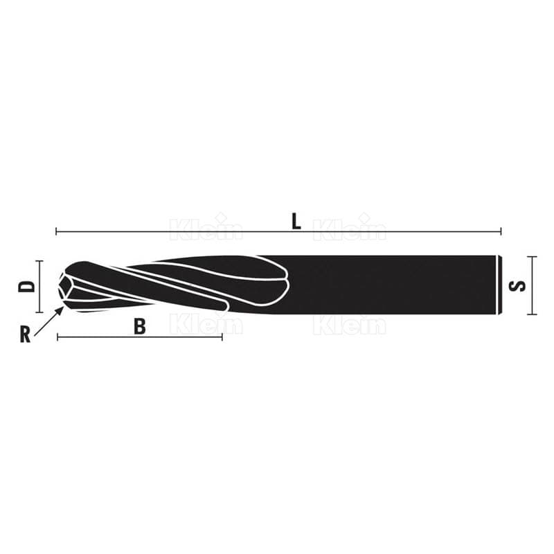 Solid carbide spiral cutters radius style z=2 schema