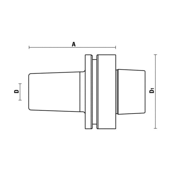 Shrink fit chucks hsk63f - hotblock® schema