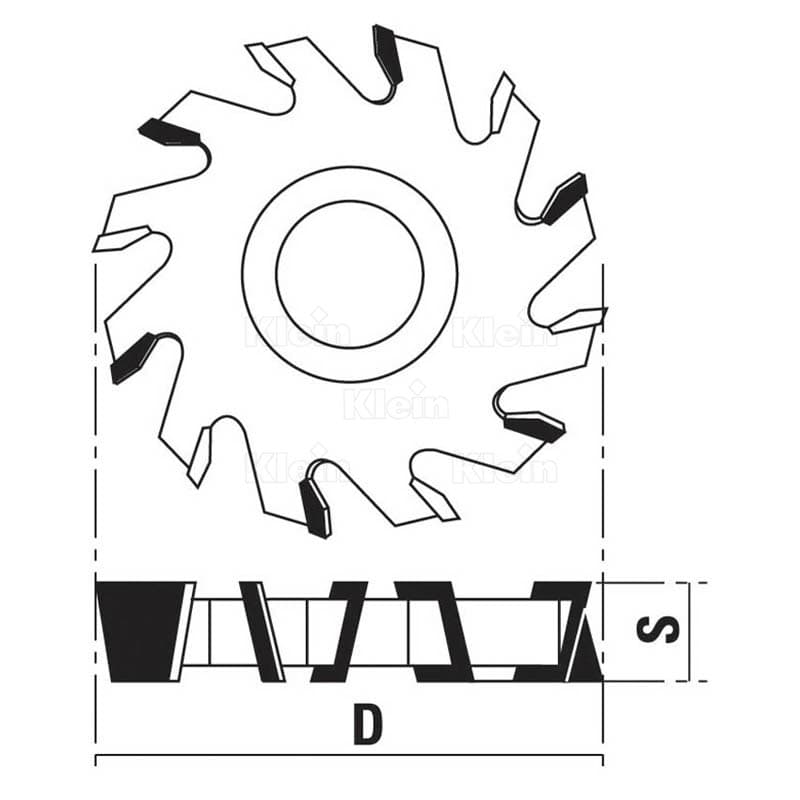 Hw alternate tooth milling cutters схема
