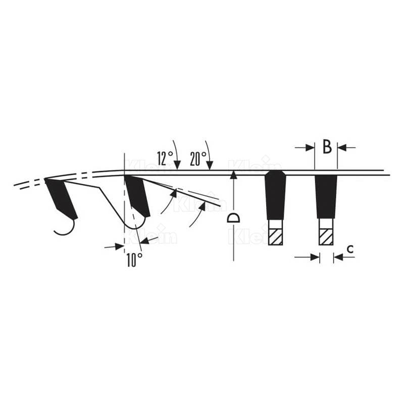 Hw trimming and sizing saw blades schema