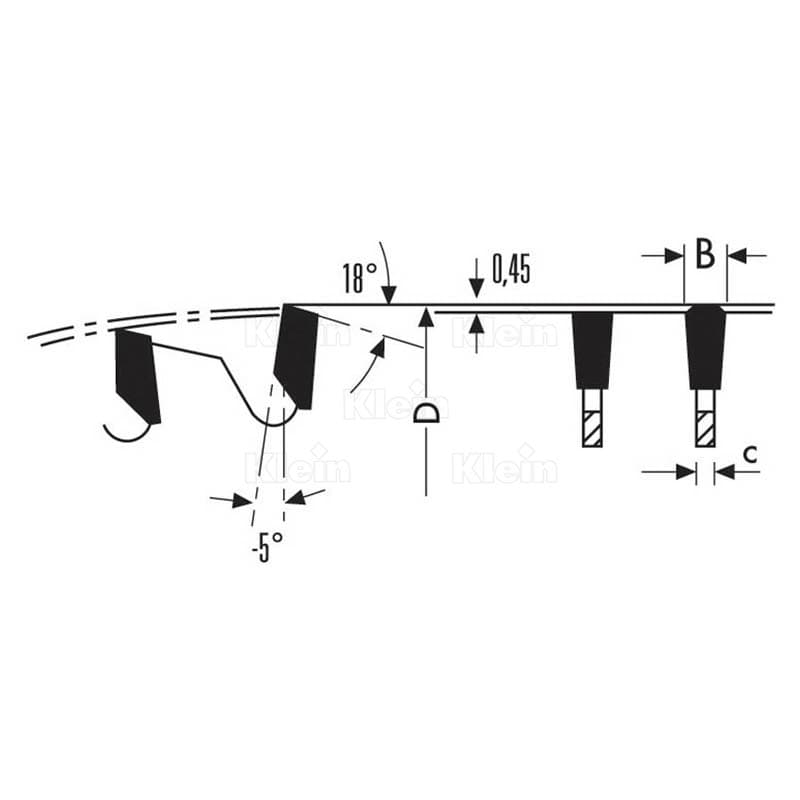 Hw saw blades for aluminium schema